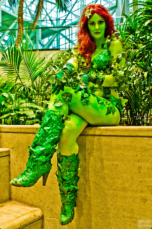 Kat Sheridan as Poison Ivy at San Lee's Comikaze Expo 2012