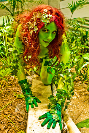 Kat Sheridan as Poison Ivy at San Lee's Comikaze Expo 2012